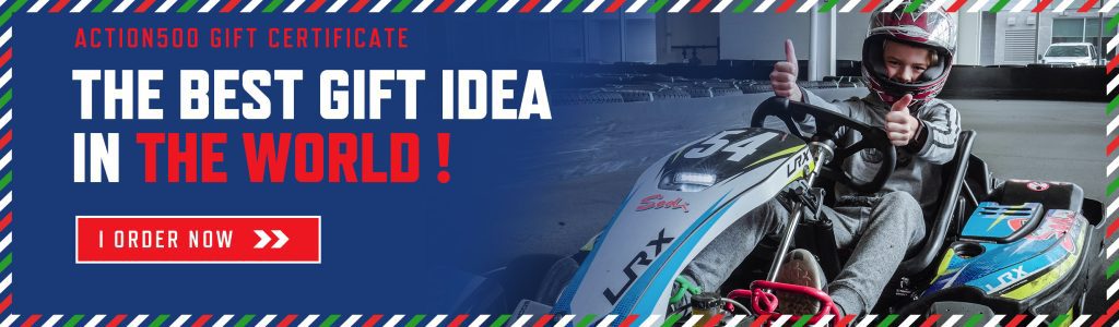 Action500 gift certificate karting adult